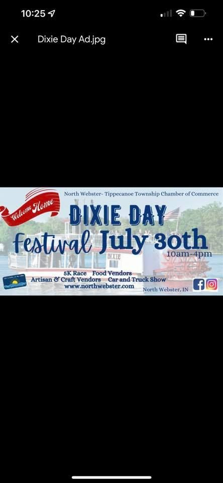 Dixie Day Festival 2022, North Webster, Indiana, July 30 2022 Dixie Day Festival 2022, North Webster, Indiana, July 30 2022