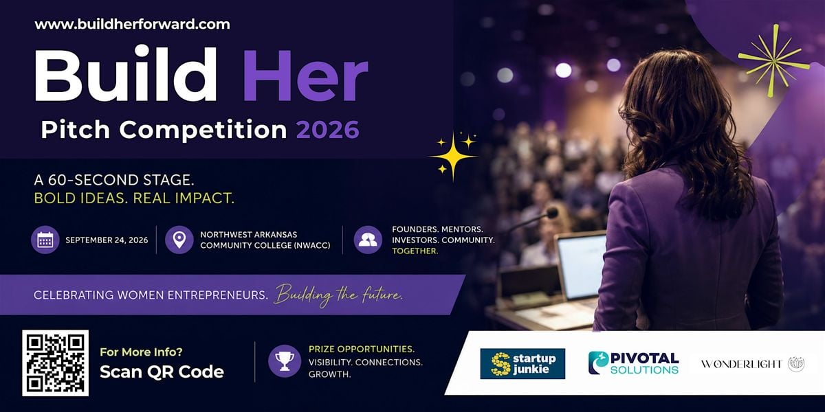 Build Her 2026: Arkansas’s First All-Women Pitch Competition