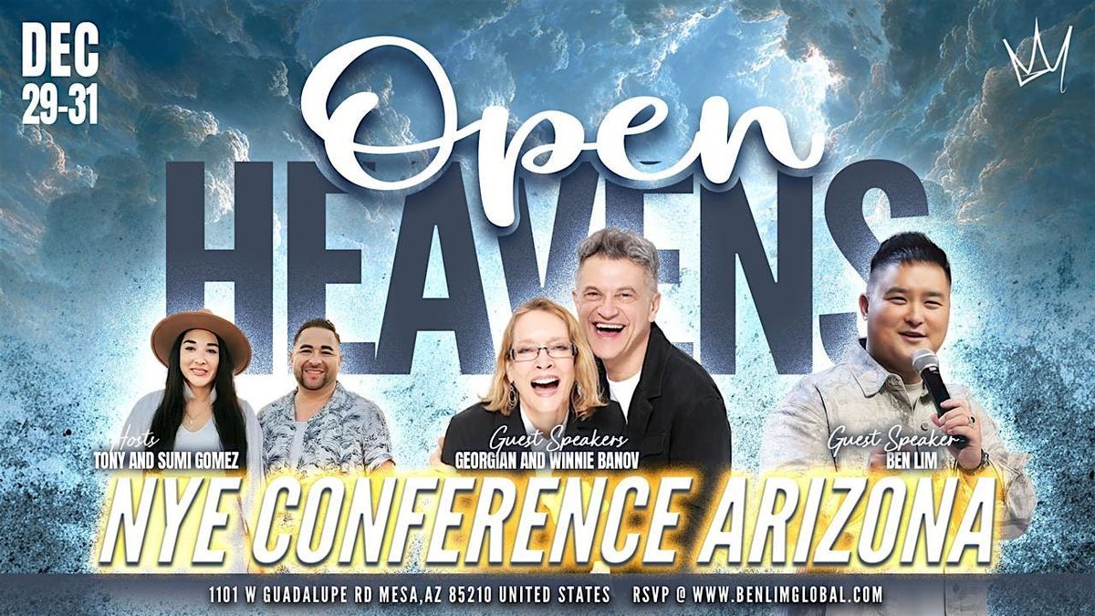 Open Heavens NYE Conf: Arizona, 29 December | Event in Mesa | AllEvents