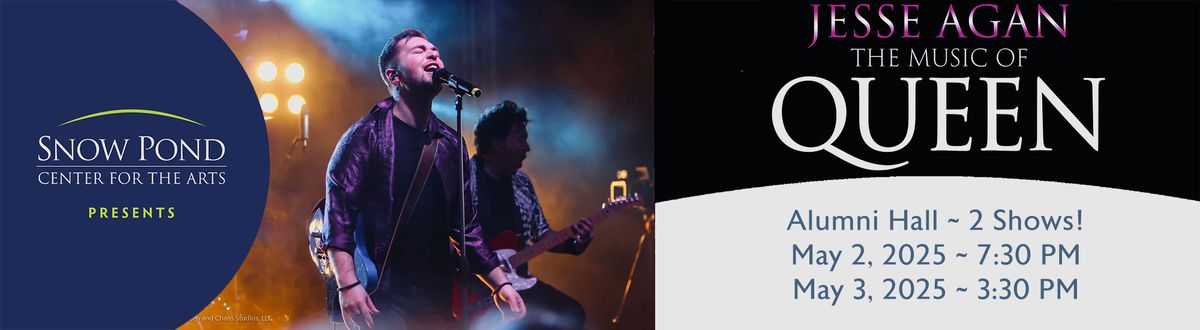 Jesse Agan - The Music of Queen at Spire Center for the Performing Arts, 18 October | Event in Plymouth | AllEvents