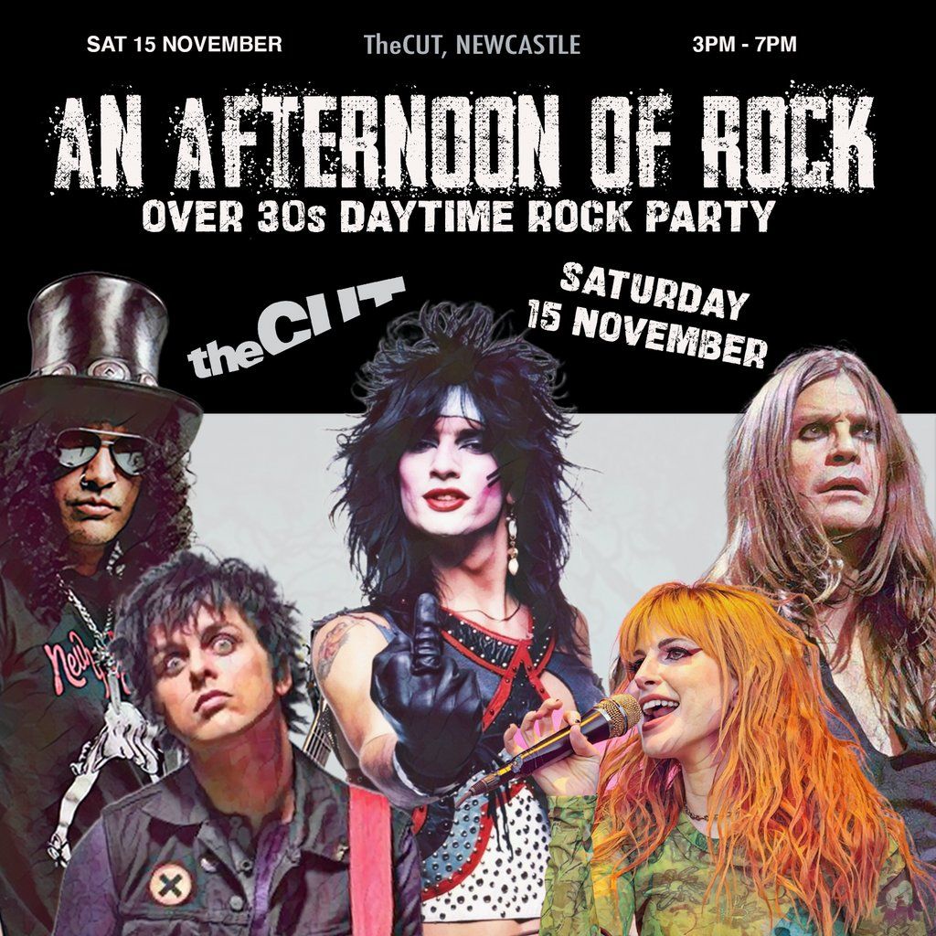 An Afternoon of Rock: NEWCASTLE (Over 30s Rock/Metal) 3pm-7pm, 15 November | Event in Newcastle Upon Tyne