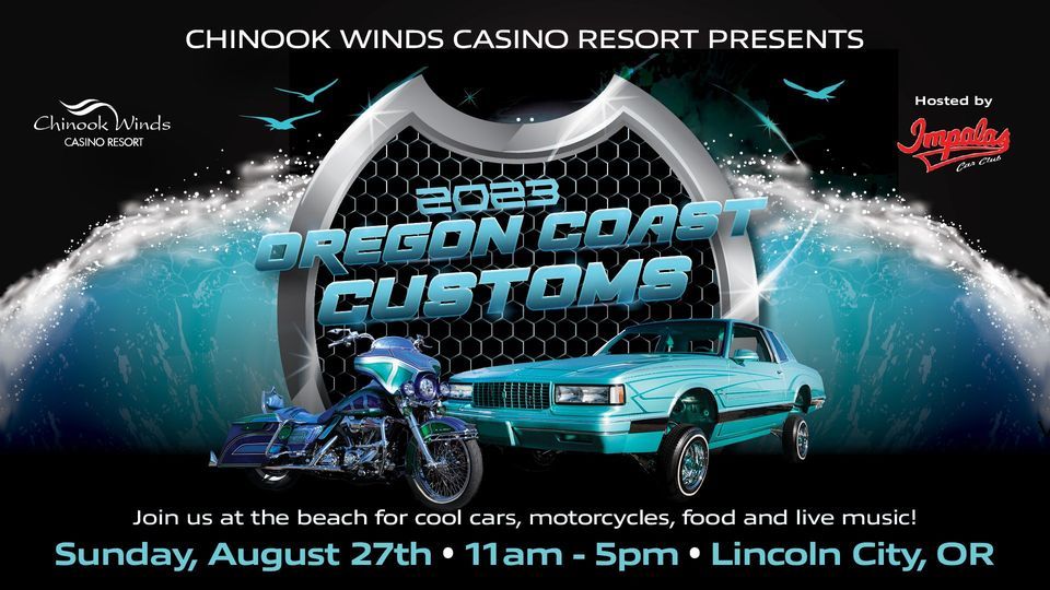 Surf City 2023-Oregon Coast Customs Hosted by Oregon Coast Impalas, Chinook  Winds Casino Resort, Lincoln City, August 27 2023 | AllEvents.in