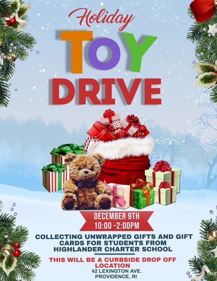 Drive through toy drive for Highlander students!, 42 Lexington Ave