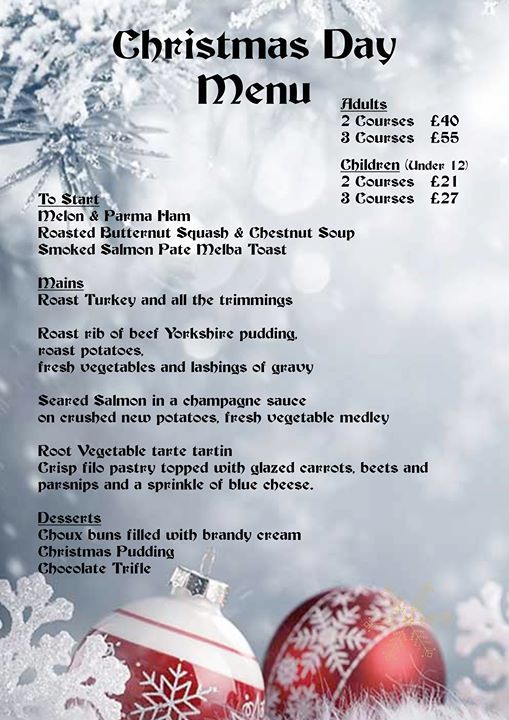 Christmas Day Lunch Bookings Still Available at Old Packet House, Liverpool