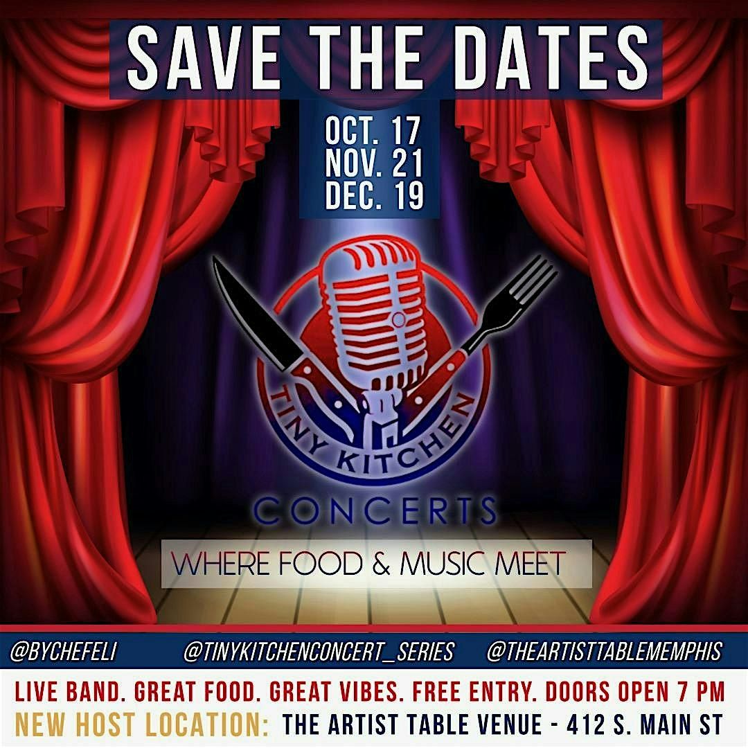 Tiny Kitchen Concert Series by Chef Eli, 12 December | Event in Memphis | AllEvents