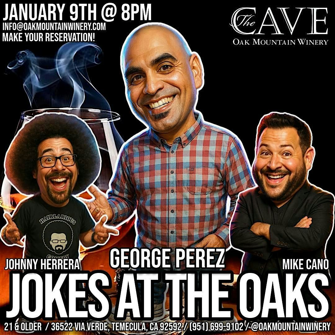 Jokes at the Oaks, 9 January | Event in Temecula | AllEvents