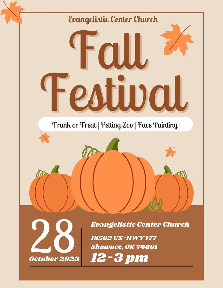 ECC Fall Festival 2023, Evangelistic Center Church, Shawnee, 28 October