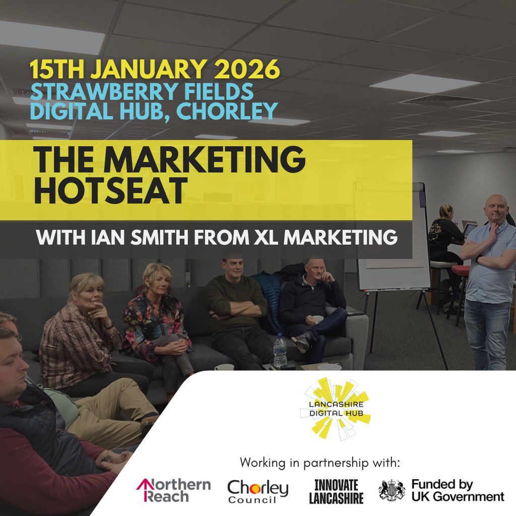 The Marketing Hotseat!, 15 January | Event in Chorley | AllEvents