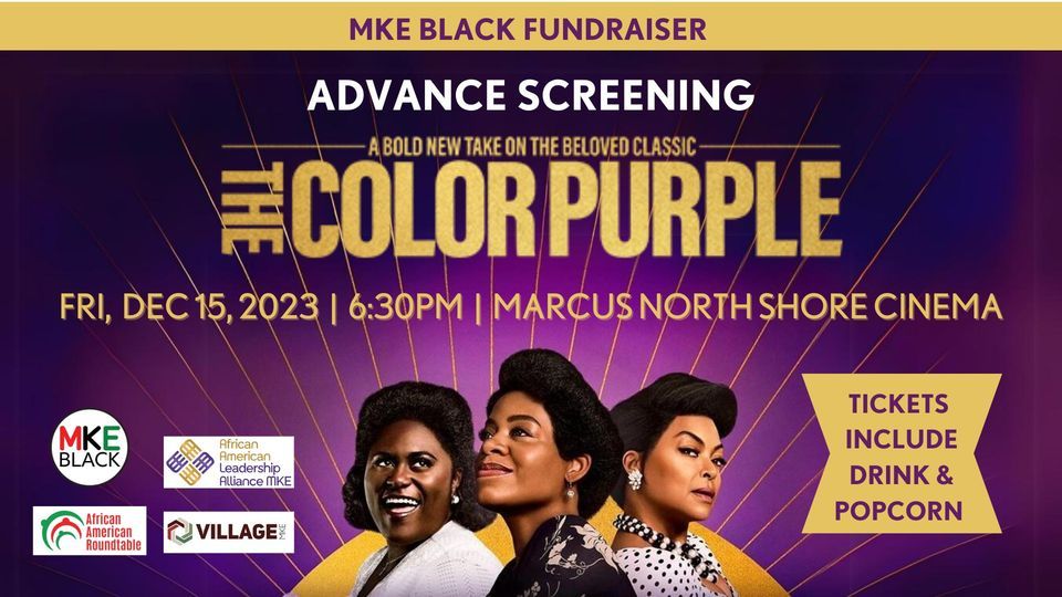 The Color Purple Movie Advanced Screening, Marcus North Shore Cinema