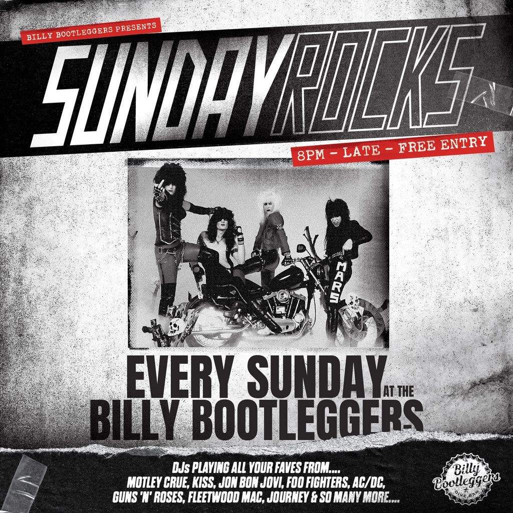 Sunday Rocks - EVERY SUNDAY @ BILLY'S | Event in Newcastle Upon Tyne | AllEvents
