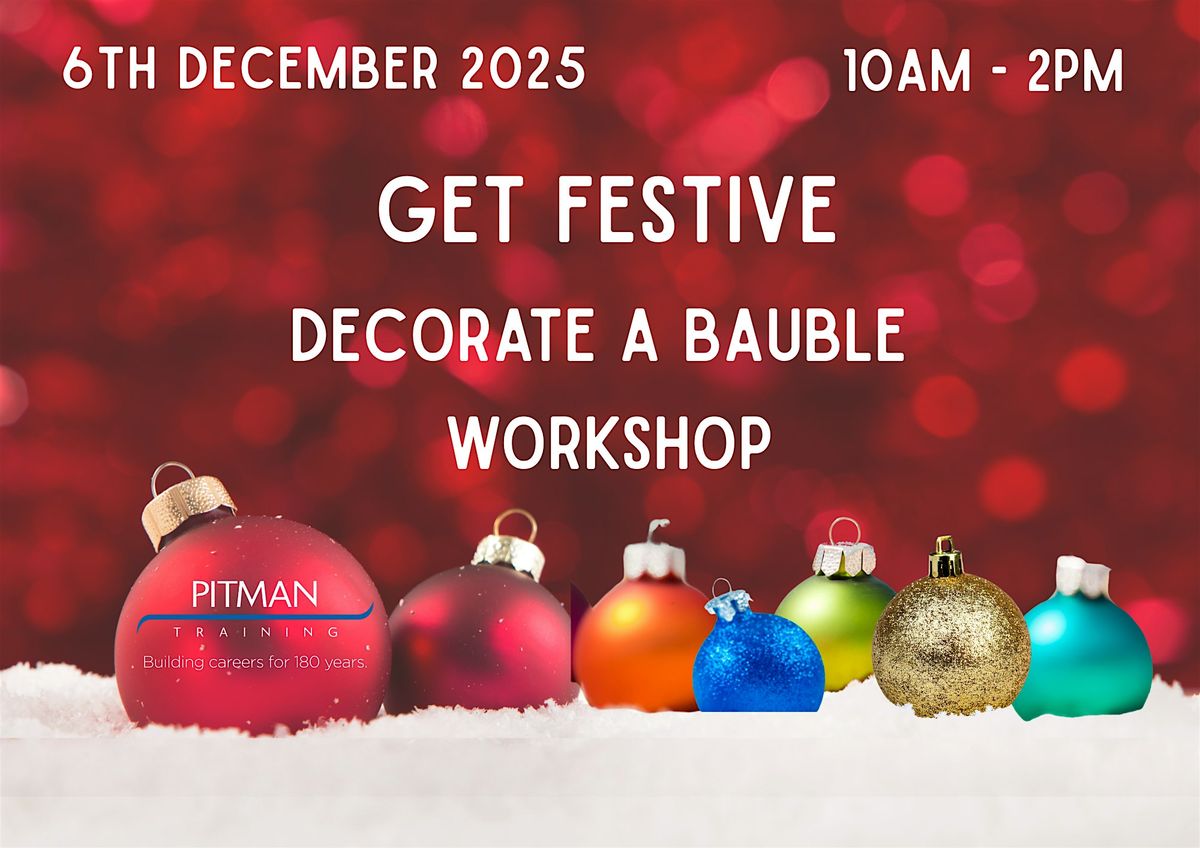 Decorate a Bauble Workshop, 6 December | Event in Bristol | AllEvents