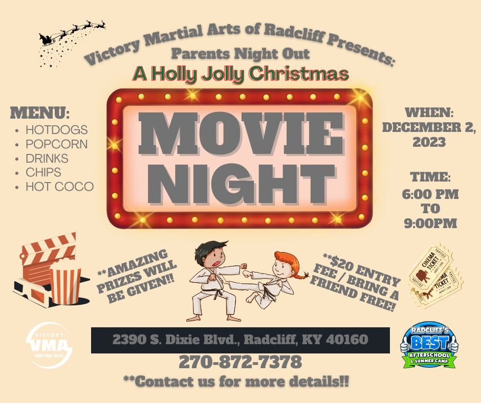 Parents Night Out Movie Night!!, 2390 South Dixie Blvd Radcliff, KY