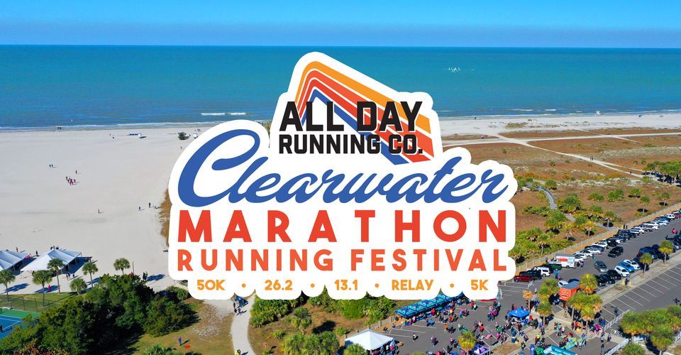 All Day Running Co. Clearwater Marathon & Running Festival, The Beach