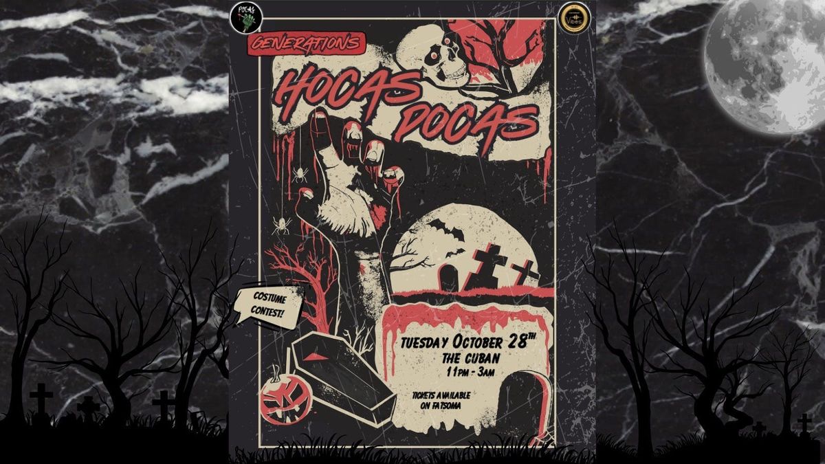 HOCAS POCAS 🎃, 28 October | Event in Canterbury | AllEvents