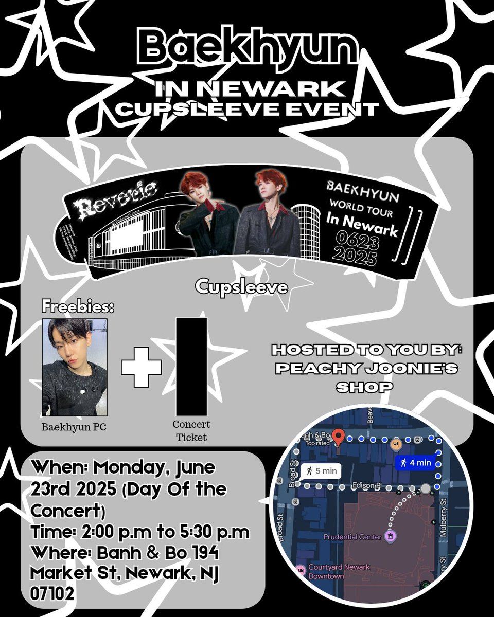Baekhyun Newark Tickets, 23 June | Event in Newark | AllEvents