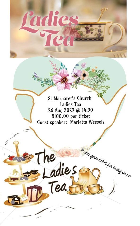 Ladies Tea R100 00 Per Ticket St Margaret s Anglican Church Port ladies-tea-r100-00-per-ticket-st-margaret-s-anglican-church-port