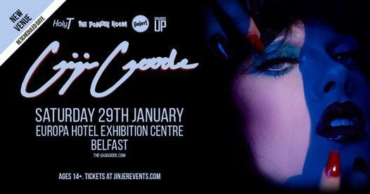 Gigi Goode Ages 14 Sat 29th Jan Europa Belfast Europa Hotel Belfast January 29 2022 Allevents In Events Belfast January 2022