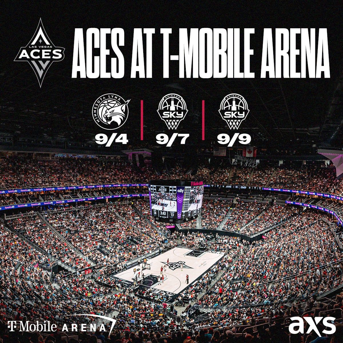 Las Vegas Aces vs. Minnesota Lynx, 3 September | Event in Las Vegas | AllEvents