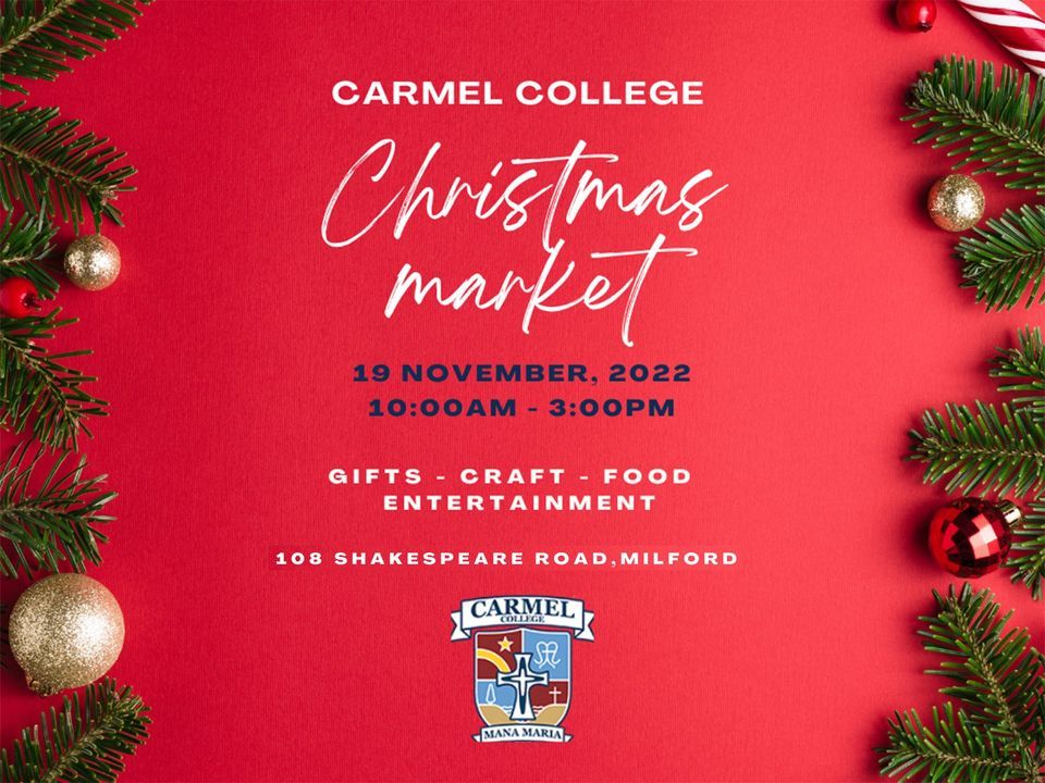 Carmel College Christmas Market on the Lake, Carmel College, Auckland