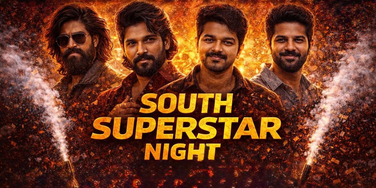 South Superstar Night Bangalores Biggest South NT