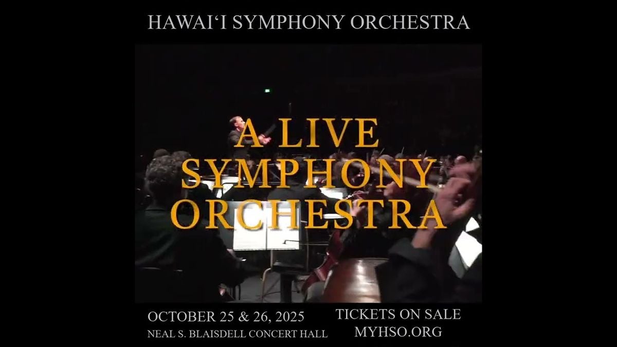 Hawaii Symphony Orchestra: Brahms & Elgar, 6 November | Event in Honolulu | AllEvents