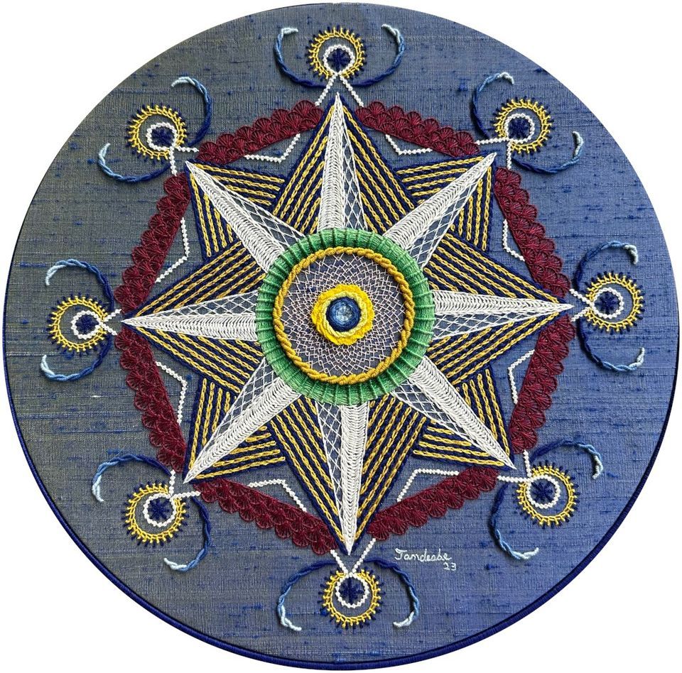 Embroidery Magic: Stitching with Intention - A 4-Day Workshop with ...