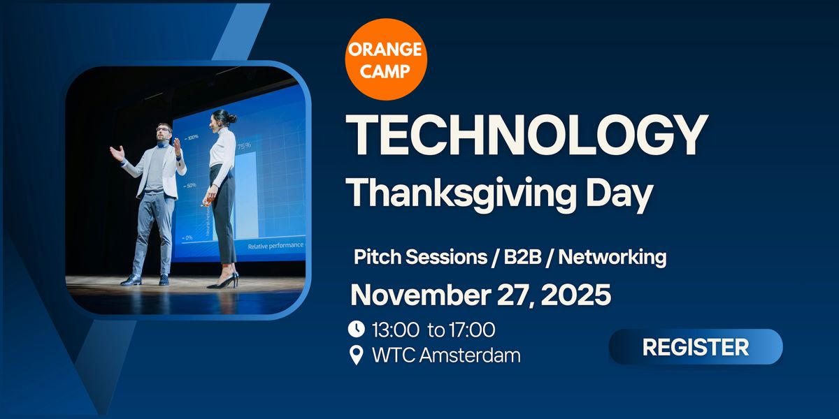 Technology Thanksgiving Day | Event in Amsterdam | AllEvents