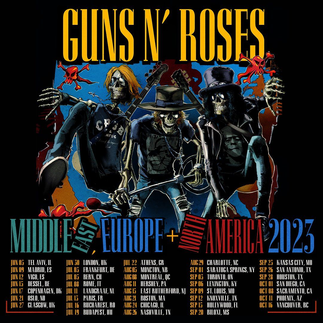 Guns N' Roses Luxembourg Tickets, 28 July | Event in LUXEMBOURG | AllEvents