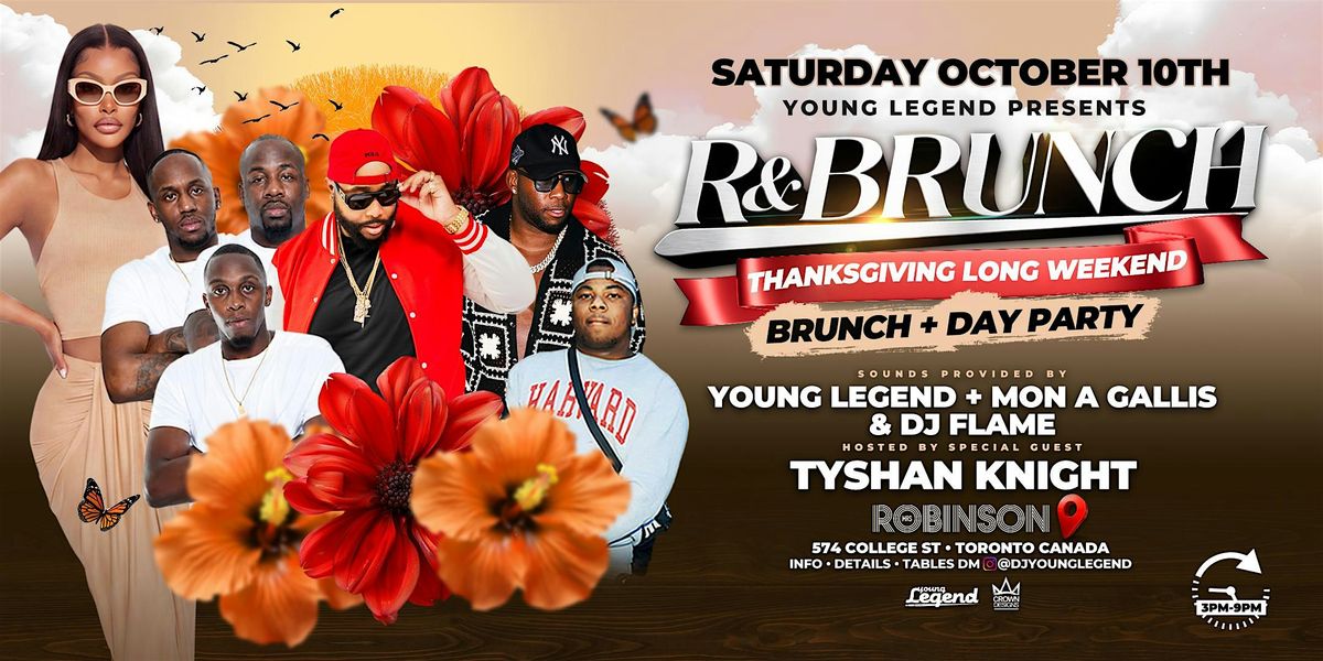 R&BRUNCH THANKSGIVING DAY PARTY – Things to Do in Toronto | AllEvents