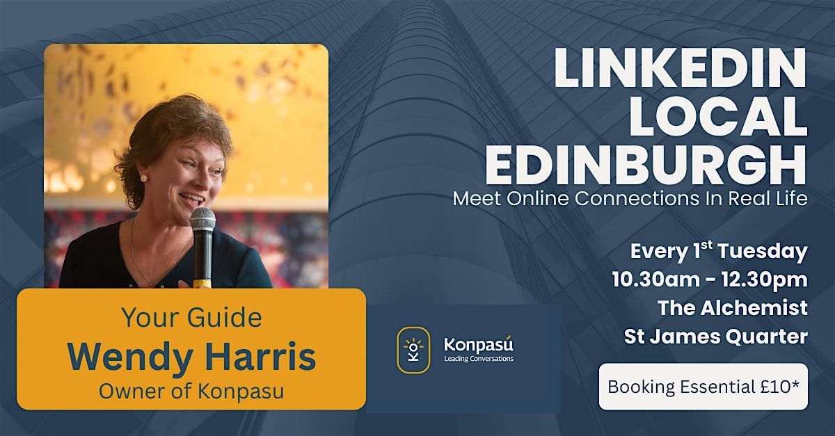 LinkedIn Local Edinburgh, 2 December | Event in Edinburgh | AllEvents