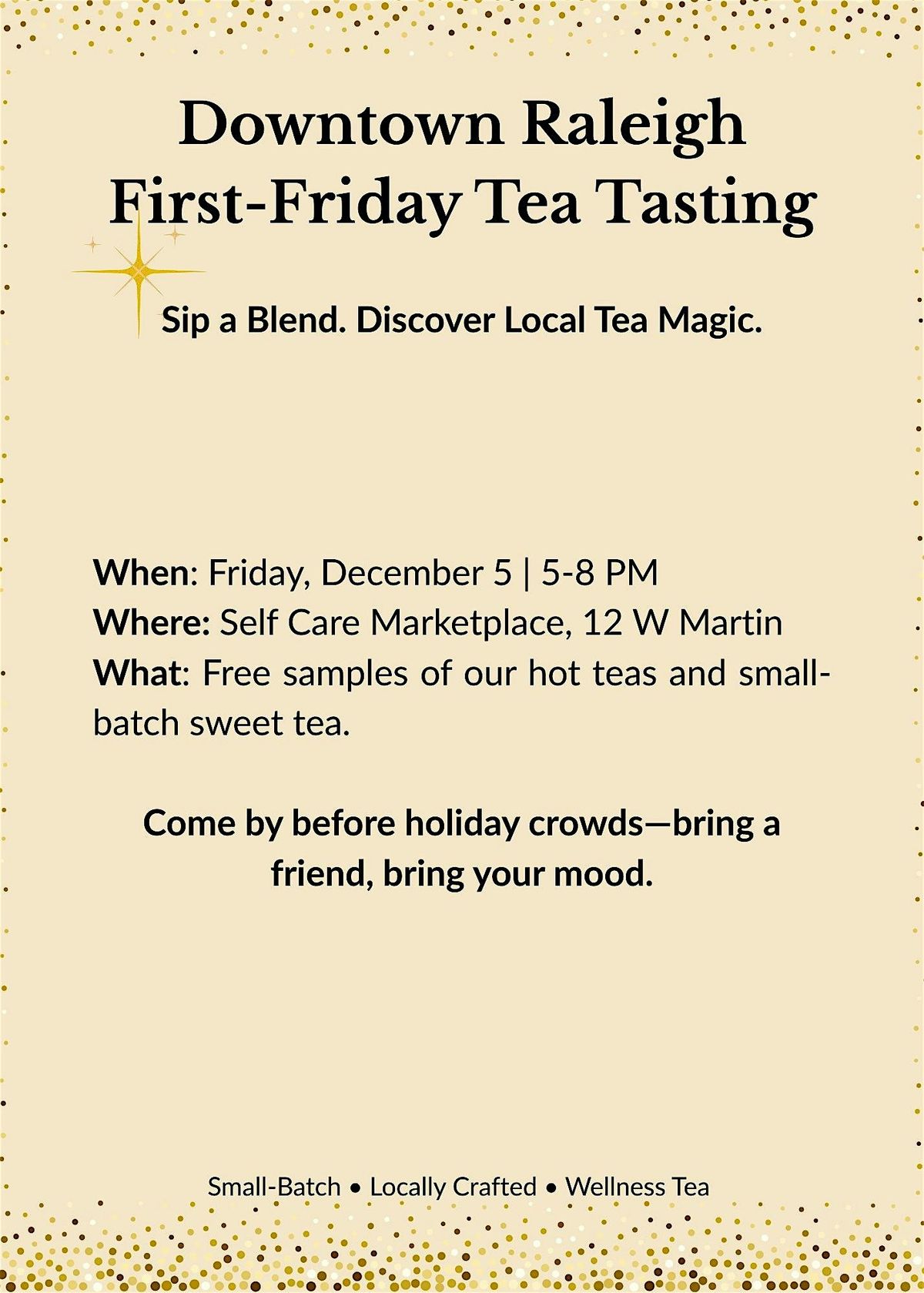First Friday Tea & Tarot (Downtown Raleigh) | Event in Raleigh | AllEvents
