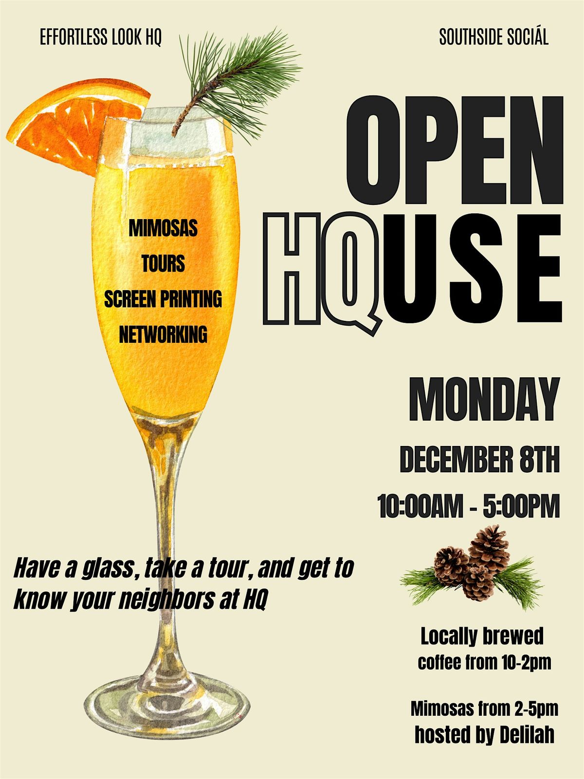 December Open HQuse, 8 December | Event in Chicago | AllEvents