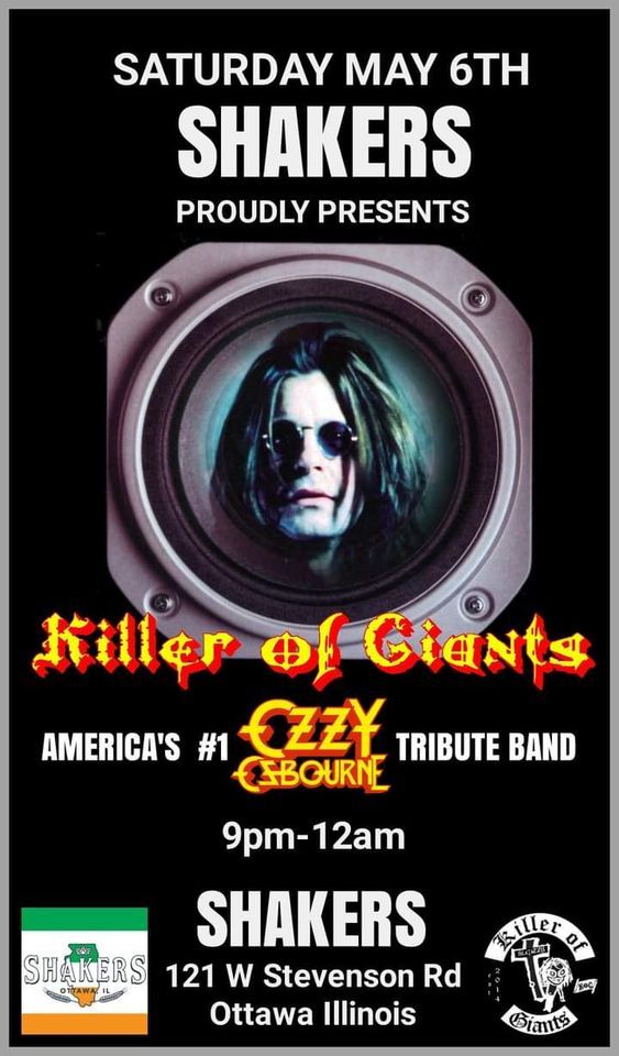 Killer Of Giants Ozzy Osbourne Tribute, Shakers Ottawa, 6 May 2023