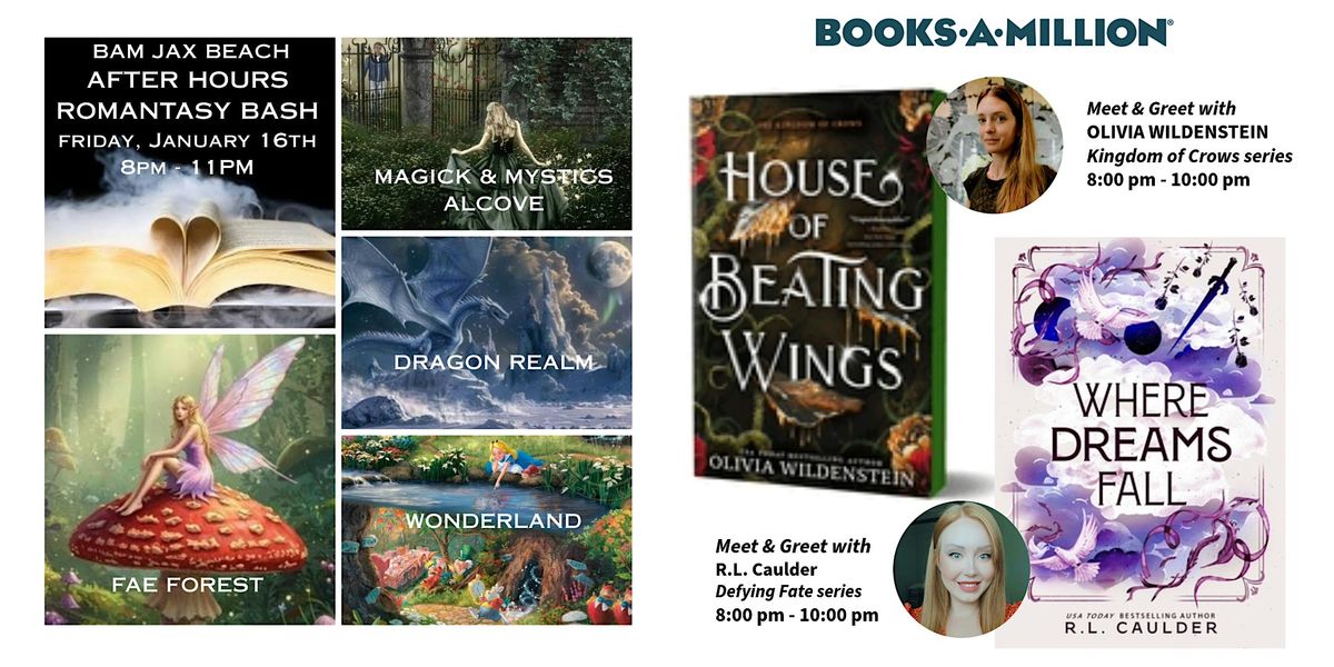 After Hours Romantasy Bash BAM Jax Beach, 16 January | Event in Jacksonville Beach | AllEvents