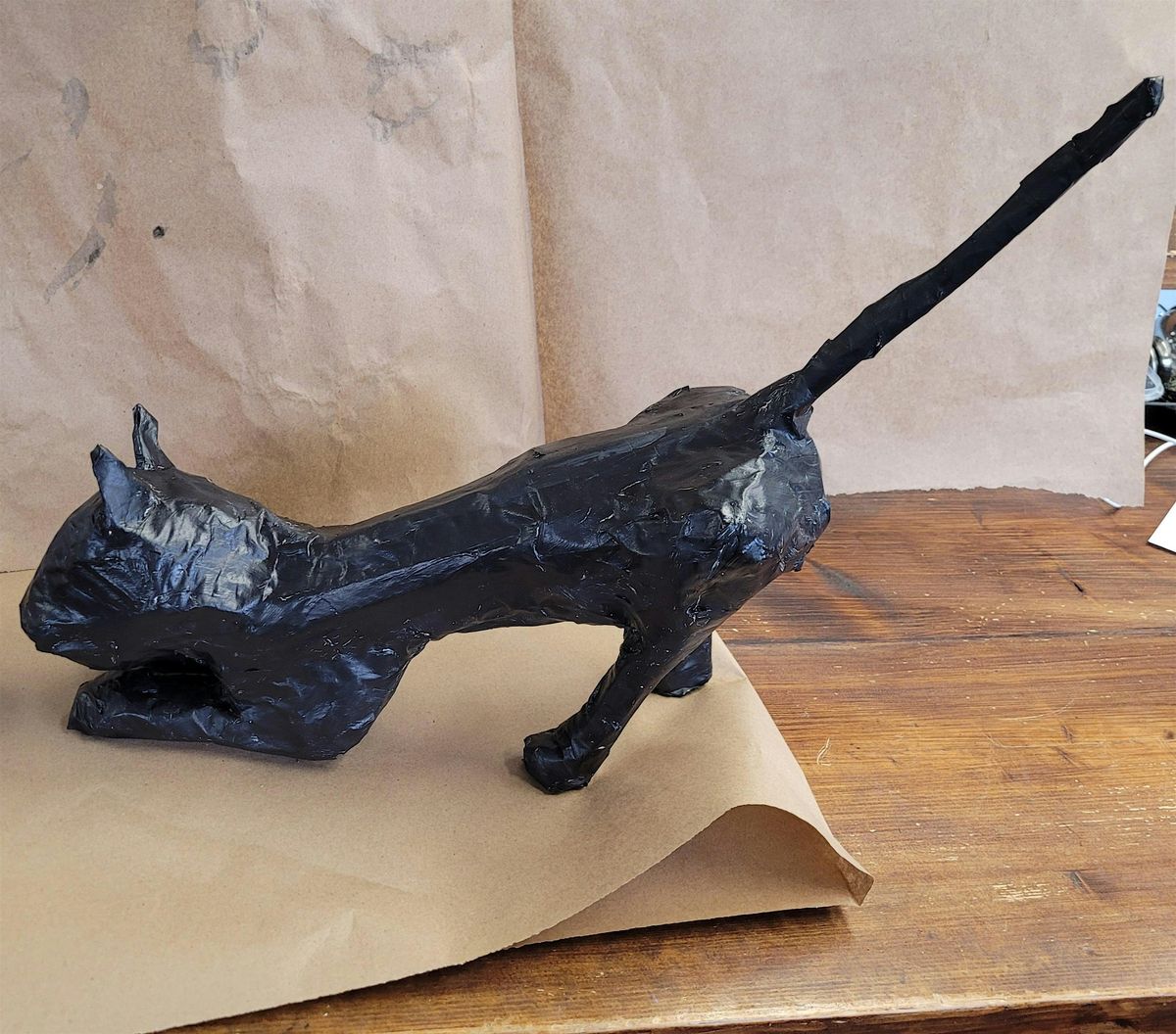 Paper Mache Sculpture with Tiffany Katen