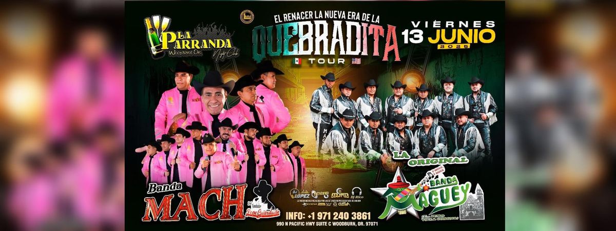 BANDA MACH & LA ORIGINAL BANDA MAGUEY | Event in Woodburn | AllEvents
