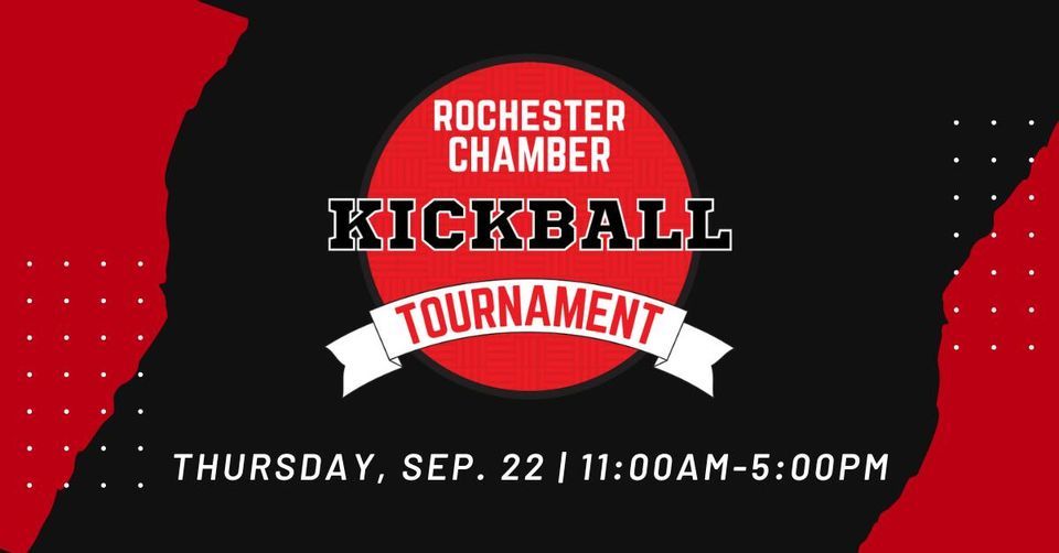 Chamber Kickball Tournament, McQuillan Fields, Rochester, September 22