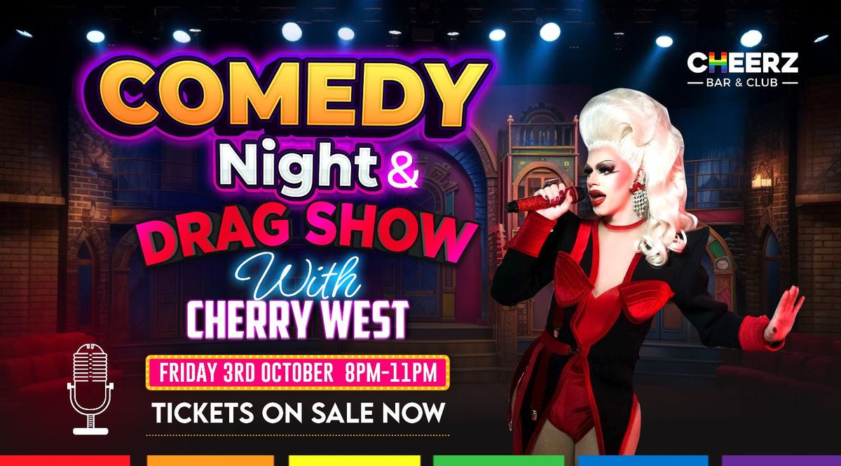 Comedy &amp; Drag Show with Cherry West, 3 October | Event in Aberdeen | AllEvents