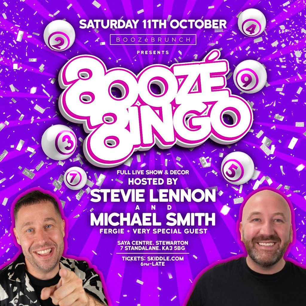 BOOZéBRUNCH presents BOOZÉBINGO in Stewarton, 11 October | Event in Kilmarnock | AllEvents