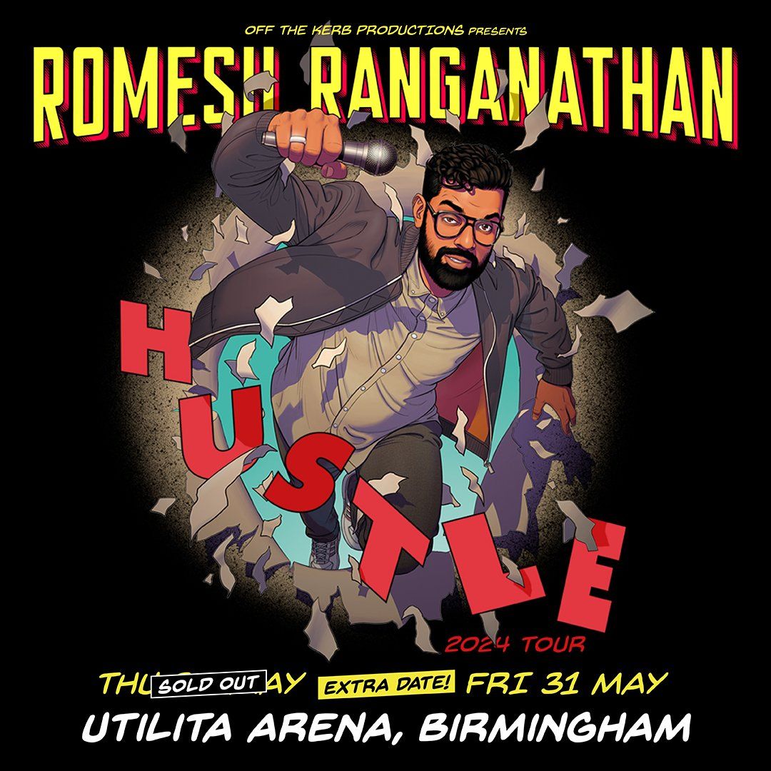 Romesh Ranganathan Birmingham Tickets, 2 April | Event in Birmingham | AllEvents