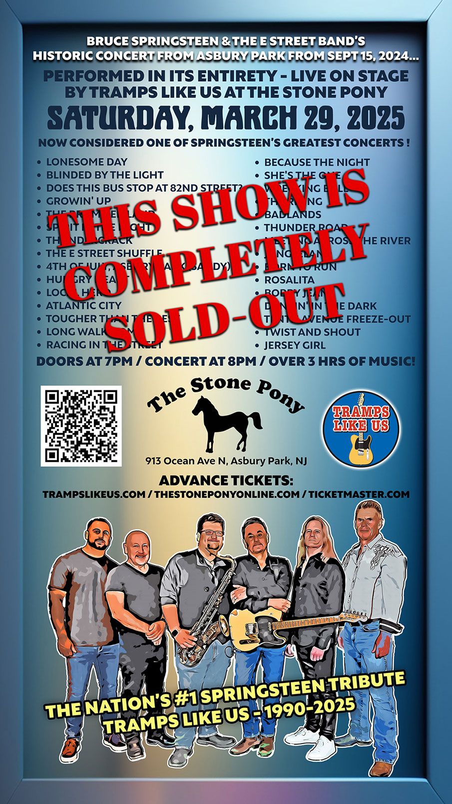 Tramps Like Us - Bruce Springsteen Tribute | Event in Atlantic City | AllEvents