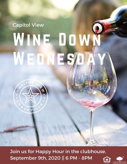 Wine Down Wednesday at Residences at Capitol View, Nashville