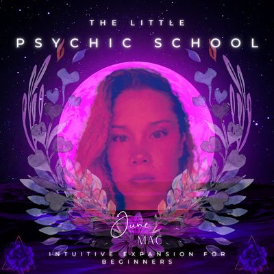 The Little Psychic School with June Mac logo