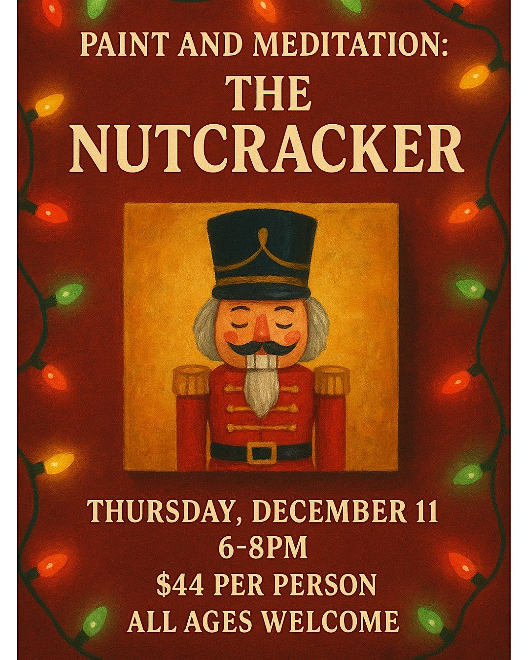 Paint & Meditate: The Nutcracker, 11 December | Event in Bethpage | AllEvents