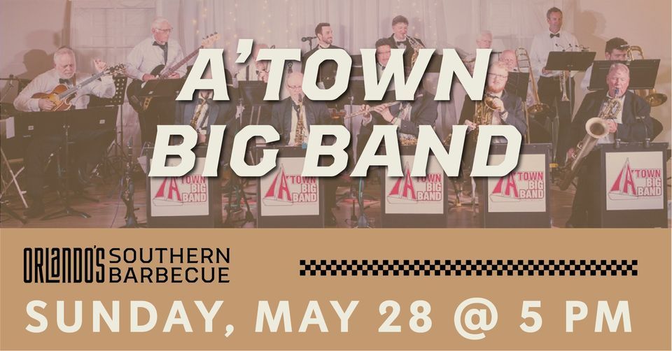 Sunday Jazz with the ATown Big Band! Live Music & BBQ, Orlando's Bar