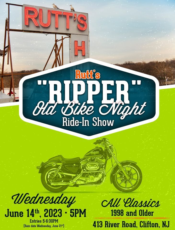 Rutts Ripper Old Bike Night, Rutt's Hut, Nutley, 14 June 2023 ...