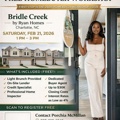 Keys Before The Spring Squeeze: Bridle Creek Homebuyer Workshop | Charlotte
