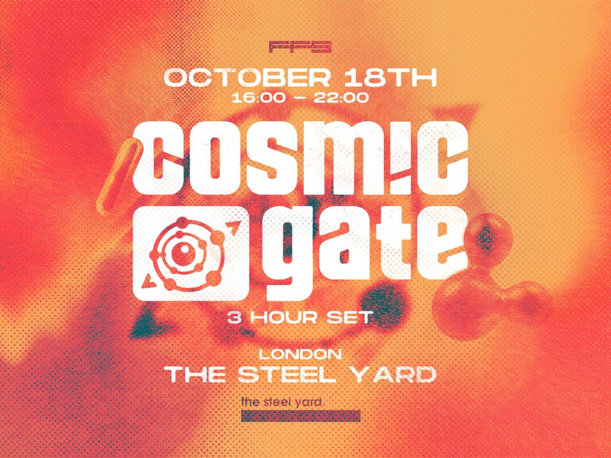 Cosmic Gate, 18 October | Event in London | AllEvents
