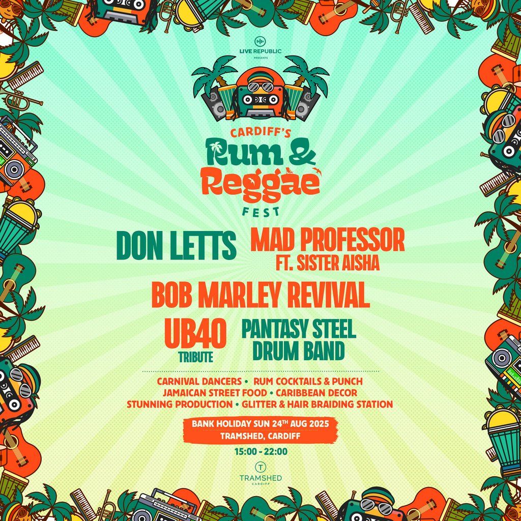 Rum & Reggae Festival 2025 | Tramshed Cardiff | LAST 50 TICKETS!, 24 August | Event in Cardiff  | AllEvents
