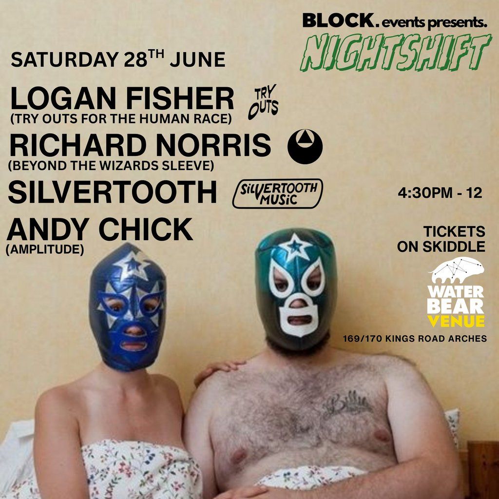 Nightshift with Logan fisher, 28 June | Event in Brighton | AllEvents